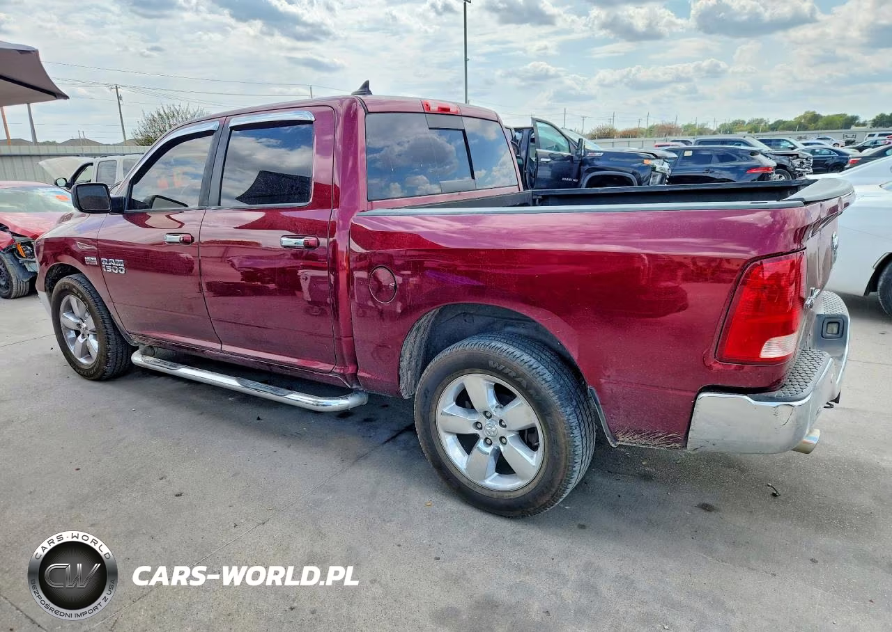 2017 Ram 1500 Slt VIN:1C6RR6LT9HS506164 - 2