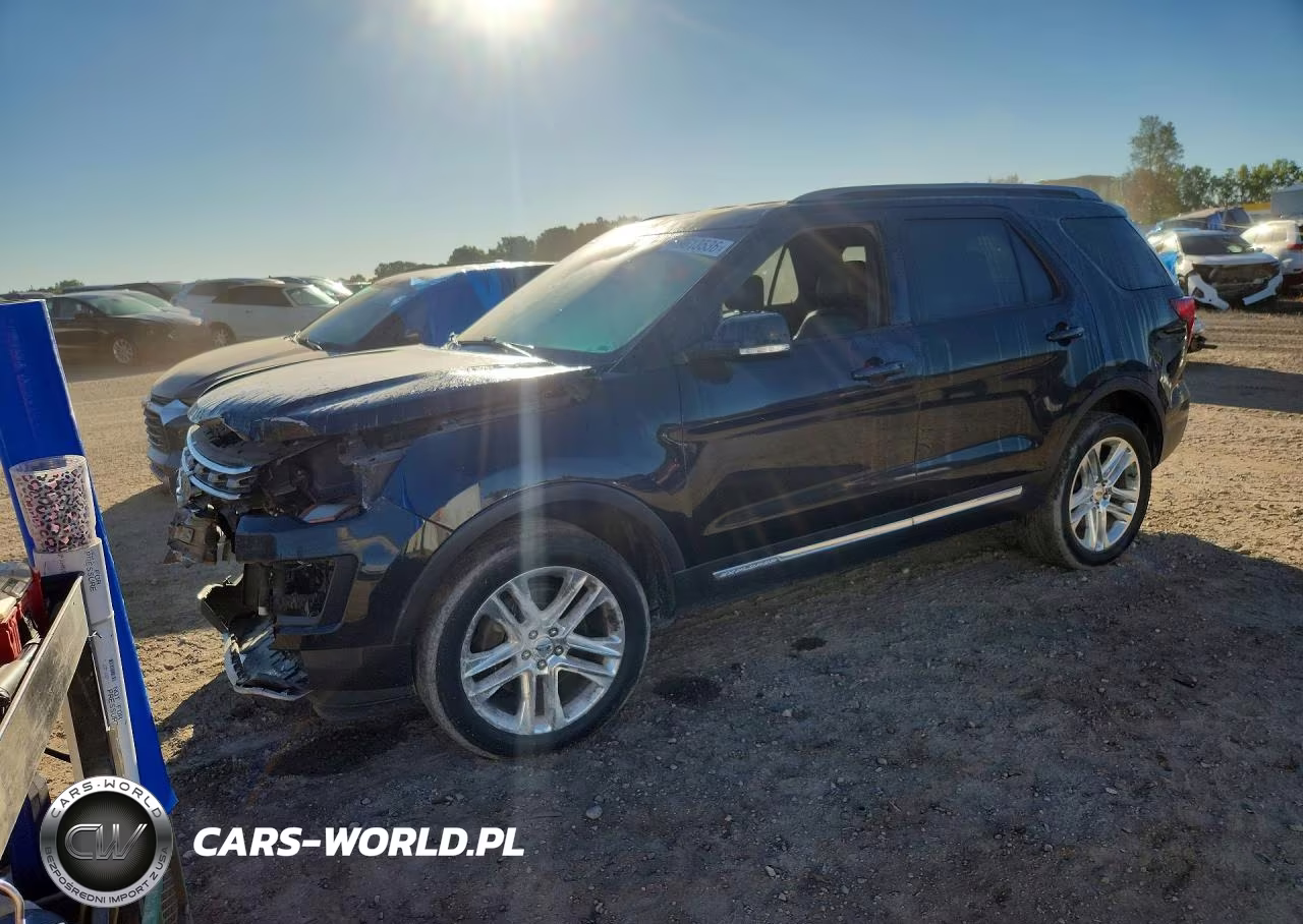 2017 Ford Explorer Xlt VIN:1FM5K8D88HGA21322 - 1