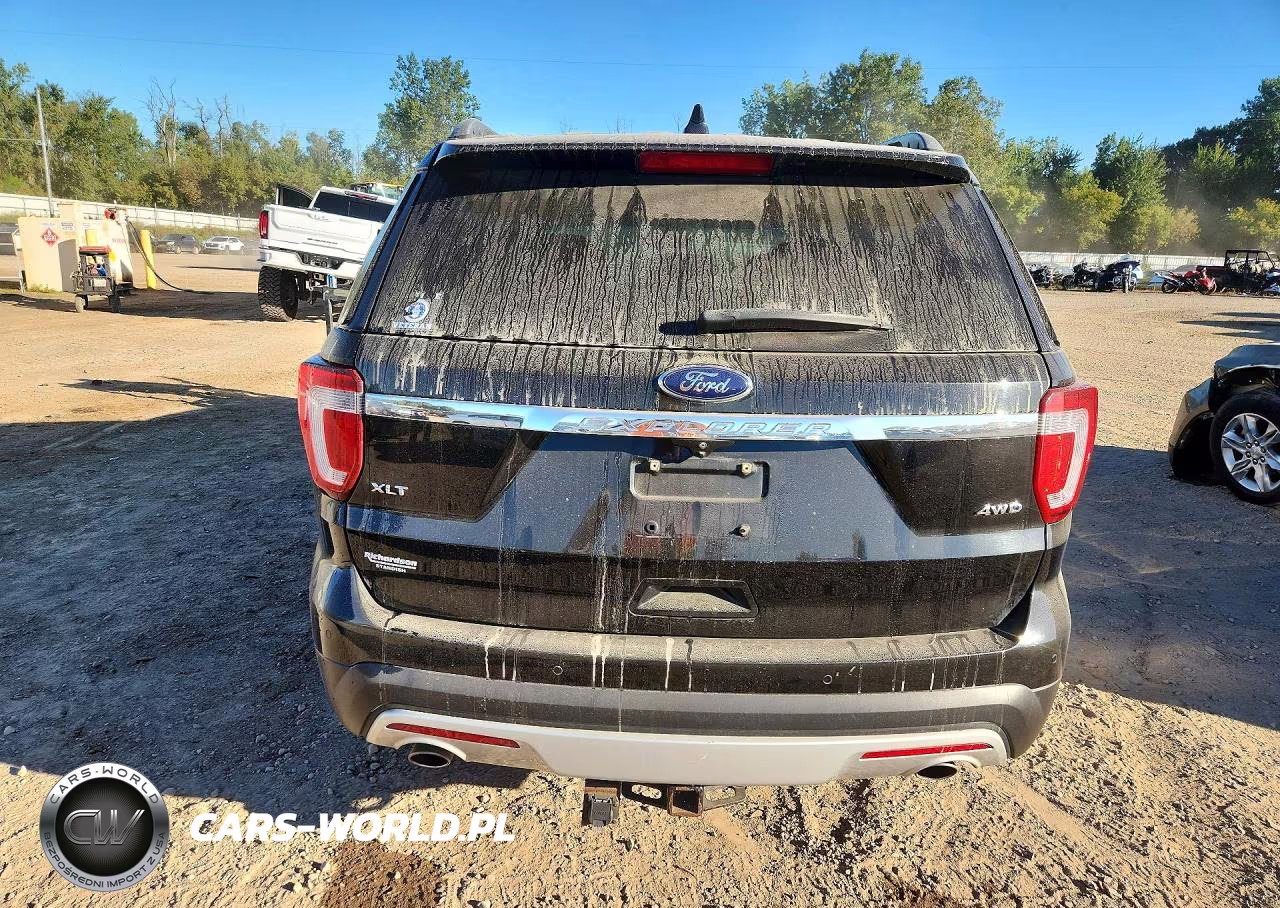 2017 Ford Explorer Xlt VIN:1FM5K8D88HGA21322 - 6