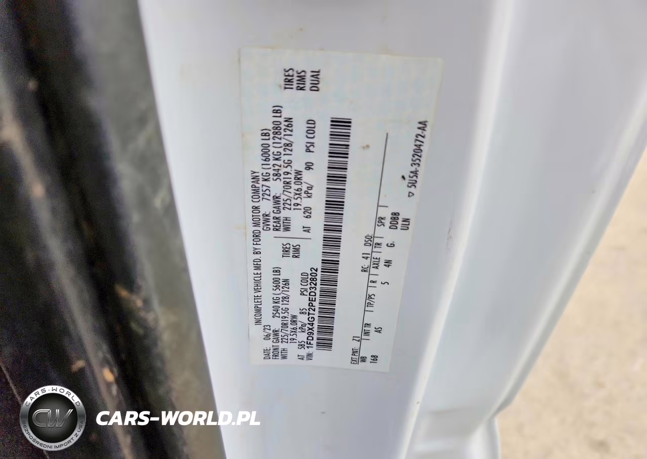 2023 Ford F450 Super Duty VIN:1FD9X4GT2PED32802 - 13