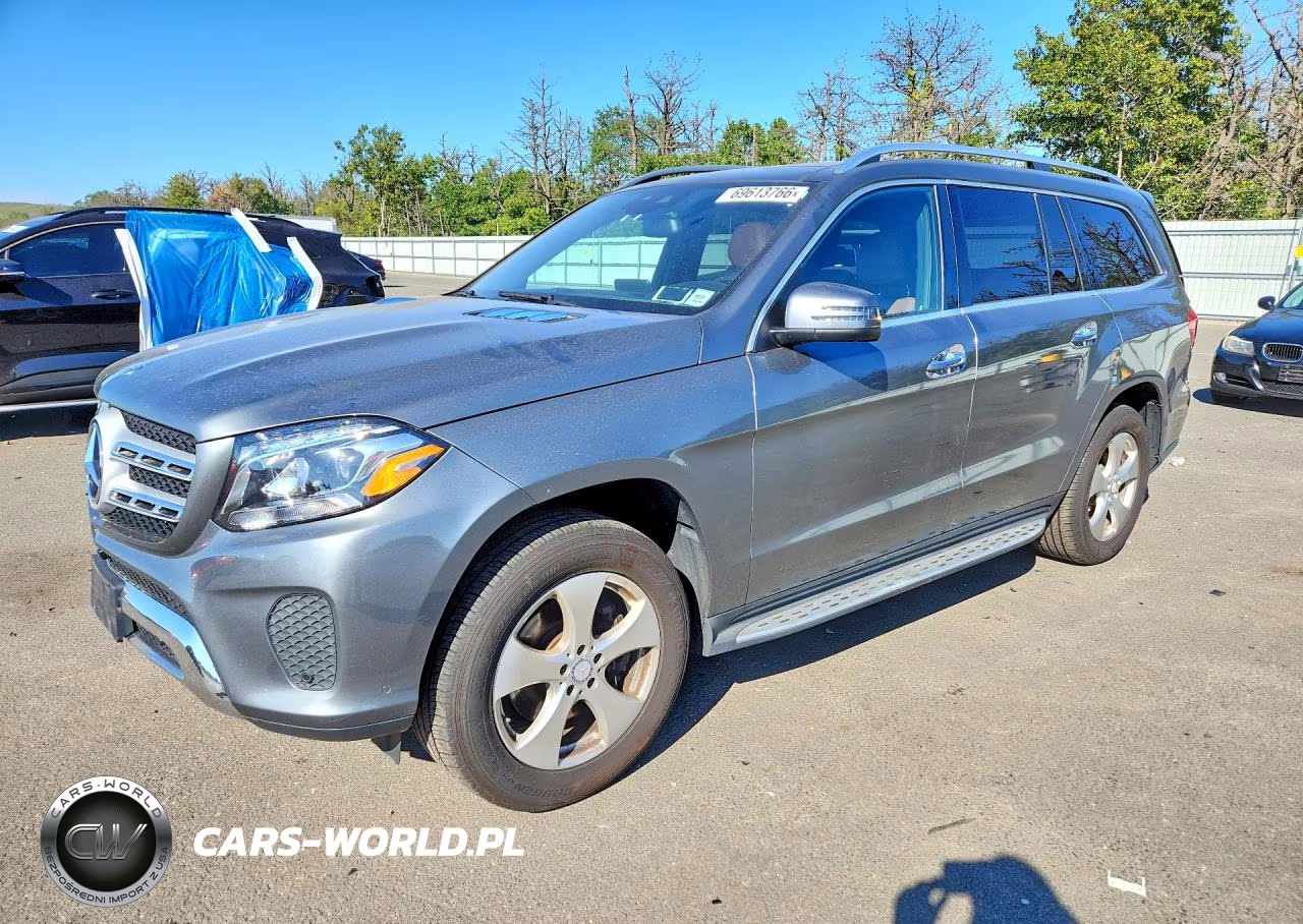 2017 Mercedes-Benz Gls 450 4Matic VIN:4JGDF6EE6HA877049 - 1