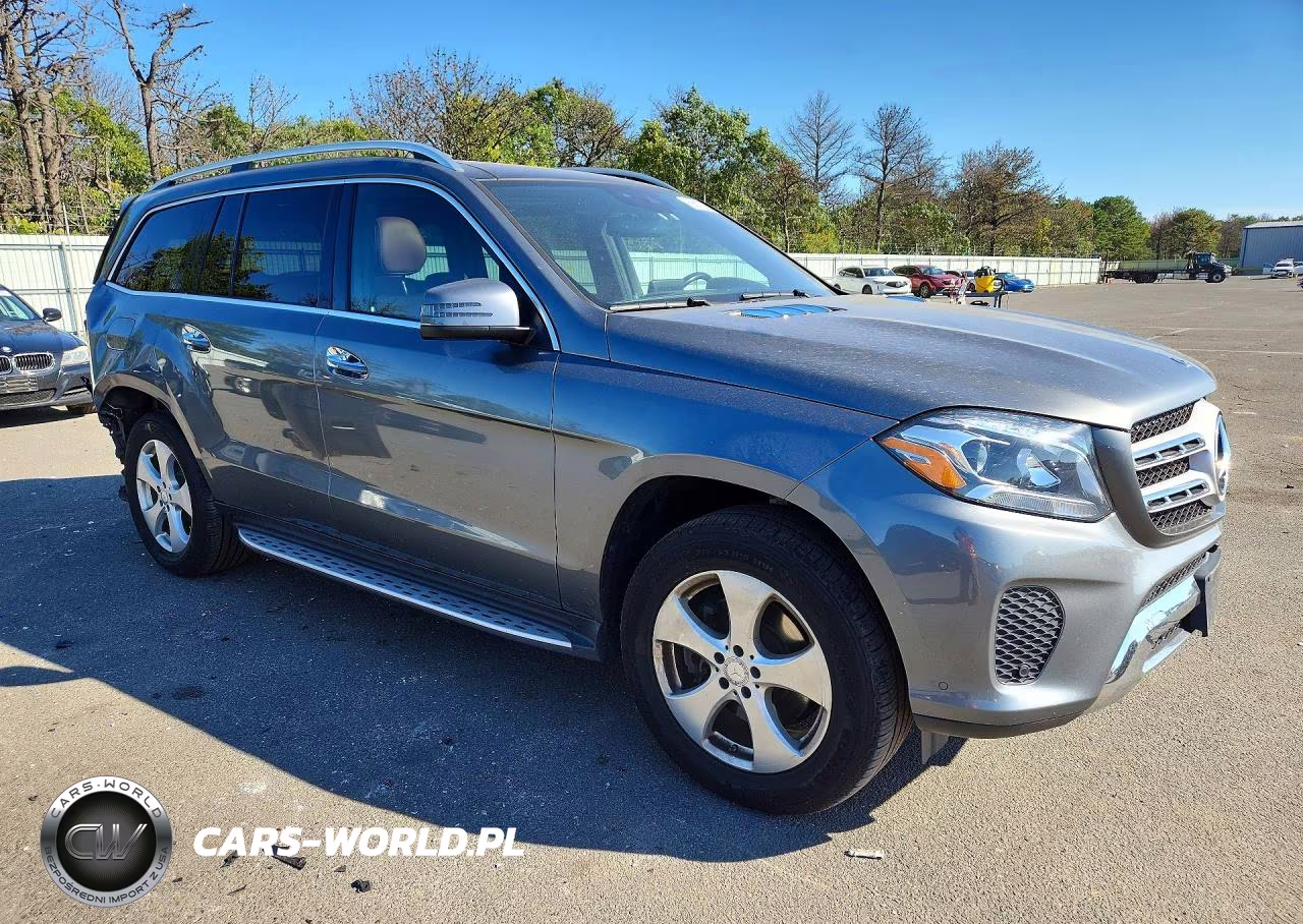 2017 Mercedes-Benz Gls 450 4Matic VIN:4JGDF6EE6HA877049 - 4