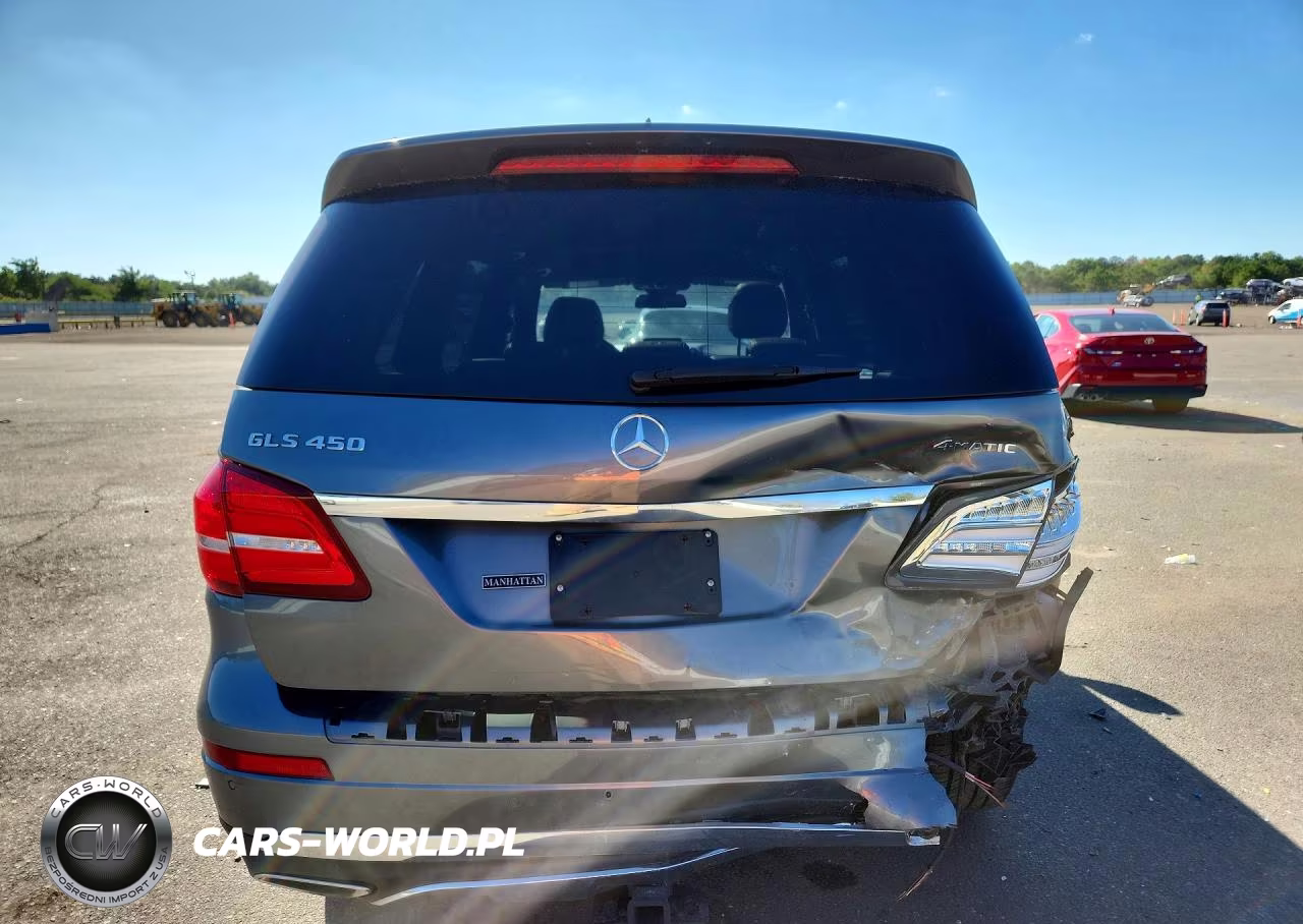 2017 Mercedes-Benz Gls 450 4Matic VIN:4JGDF6EE6HA877049 - 6