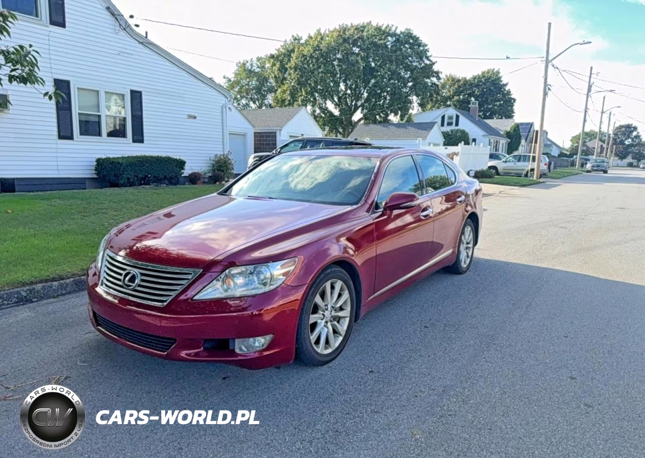 2010 Lexus Ls 460 VIN:JTHCL5EF3A5004836 - 2