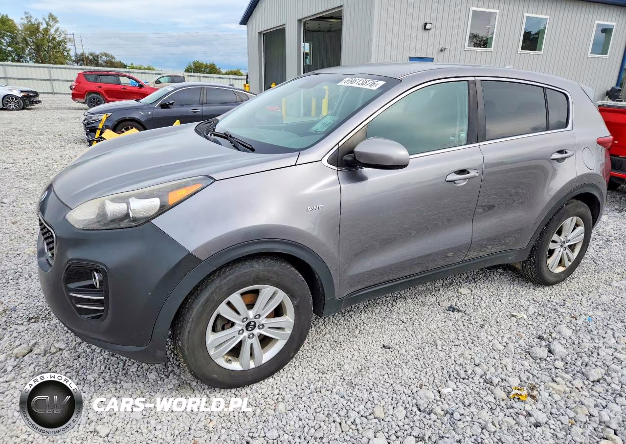 2017 Kia Sportage Lx VIN:KNDPMCAC0H7163764 - 1