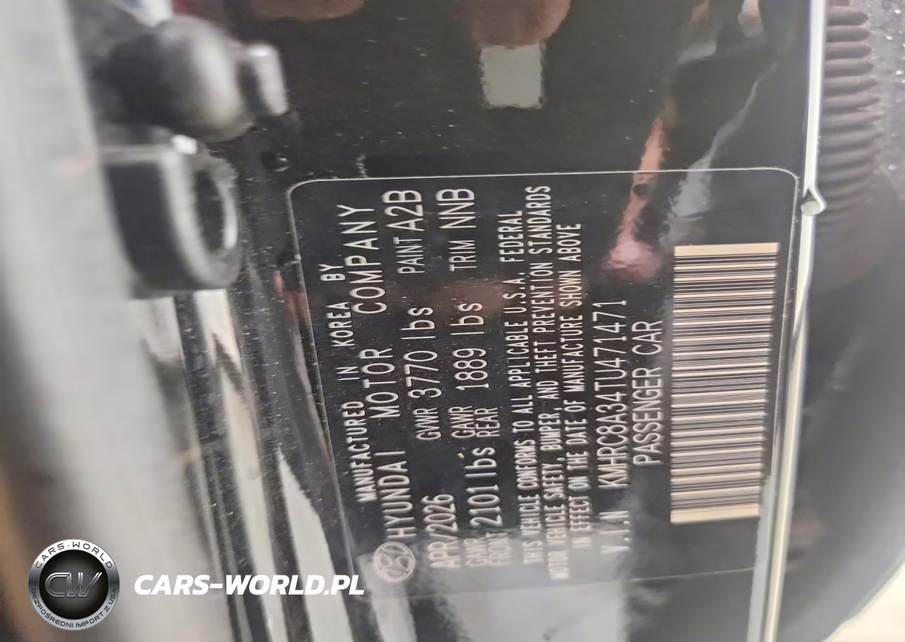2026 Hyundai Venue Sel VIN:KMHRC8A34TU471471 - 13