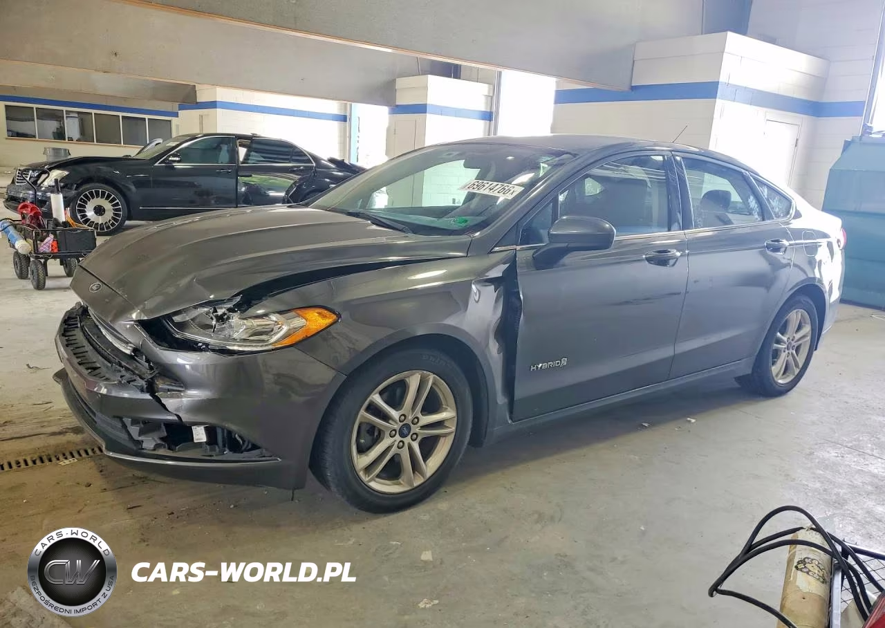 2018 Ford Fusion Se Hybrid VIN:3FA6P0LU3JR159462 - 1