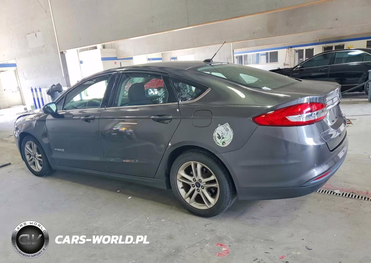 2018 Ford Fusion Se Hybrid VIN:3FA6P0LU3JR159462 - 2