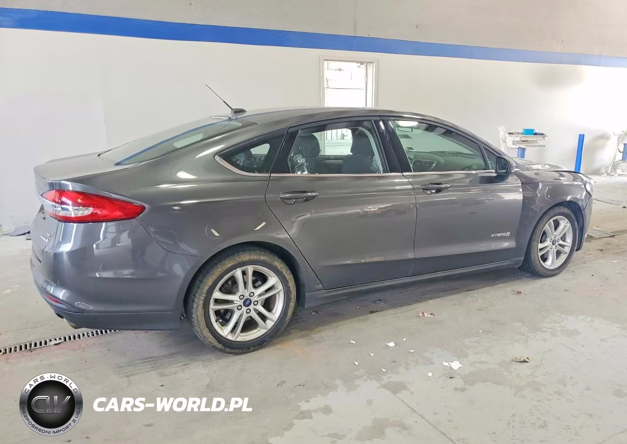 2018 Ford Fusion Se Hybrid VIN:3FA6P0LU3JR159462 - 3