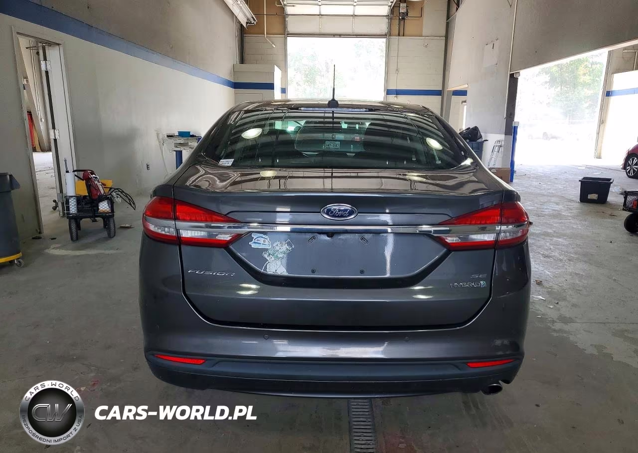 2018 Ford Fusion Se Hybrid VIN:3FA6P0LU3JR159462 - 6