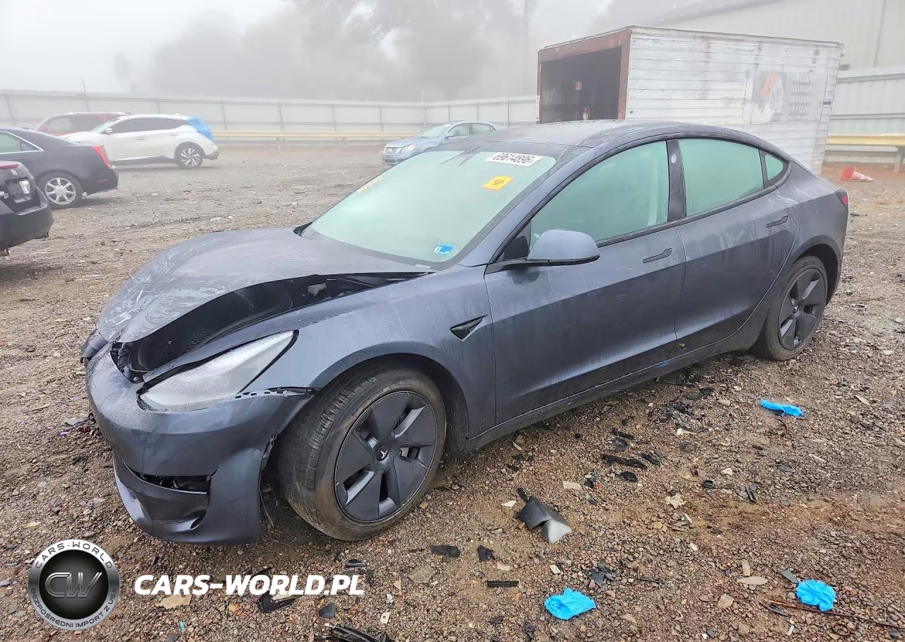2022 Tesla Model 3 VIN:5YJ3E1EBXNF152598 - 1