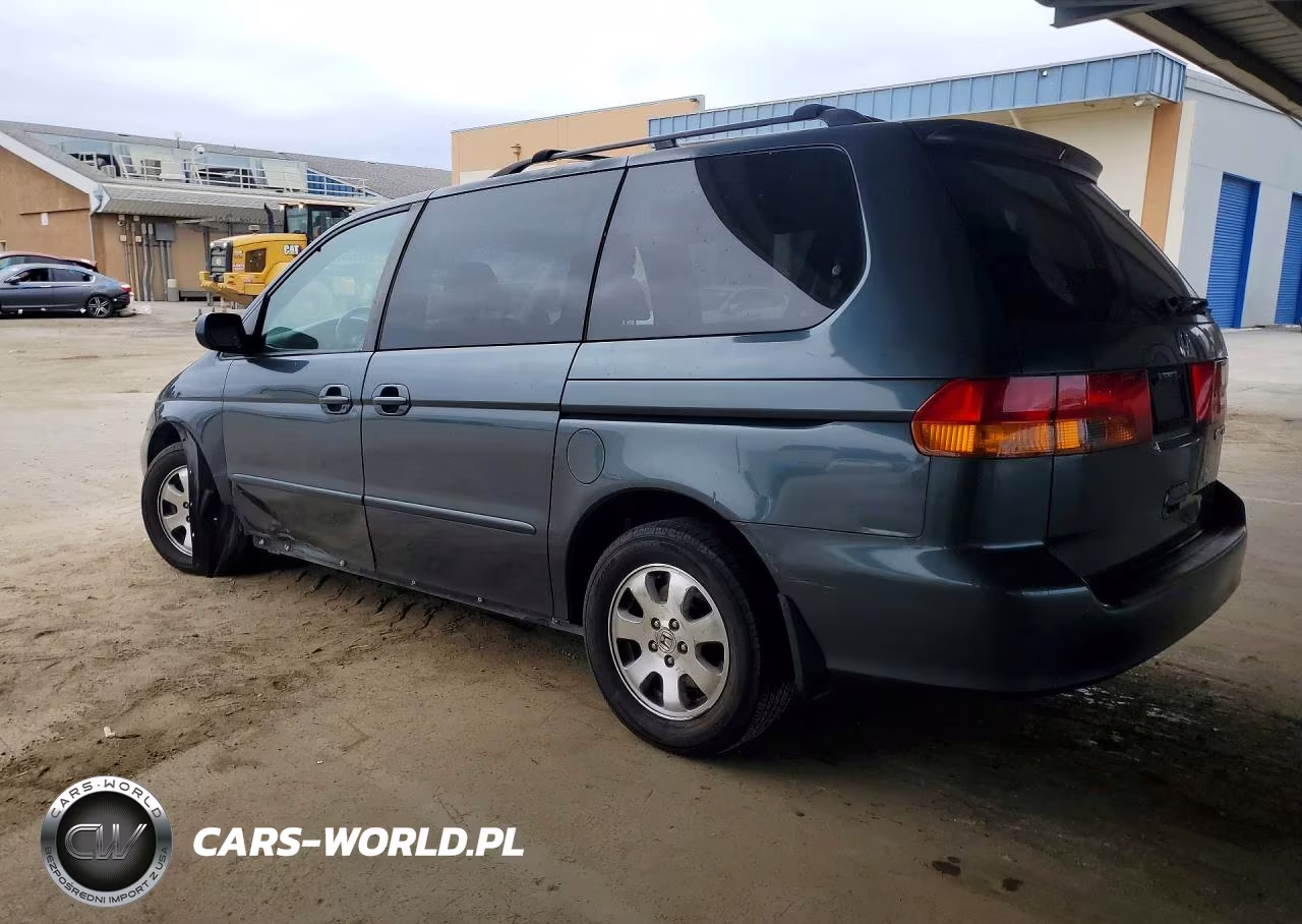 2003 Honda Odyssey Exl VIN:5FNRL18763B096826 - 2
