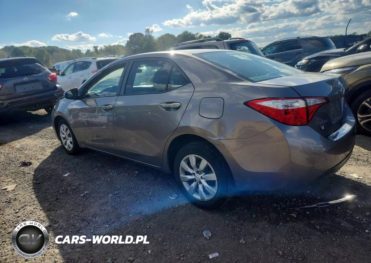 2015 Toyota Corolla Le VIN:2T1BURHE8FC436949 - 2