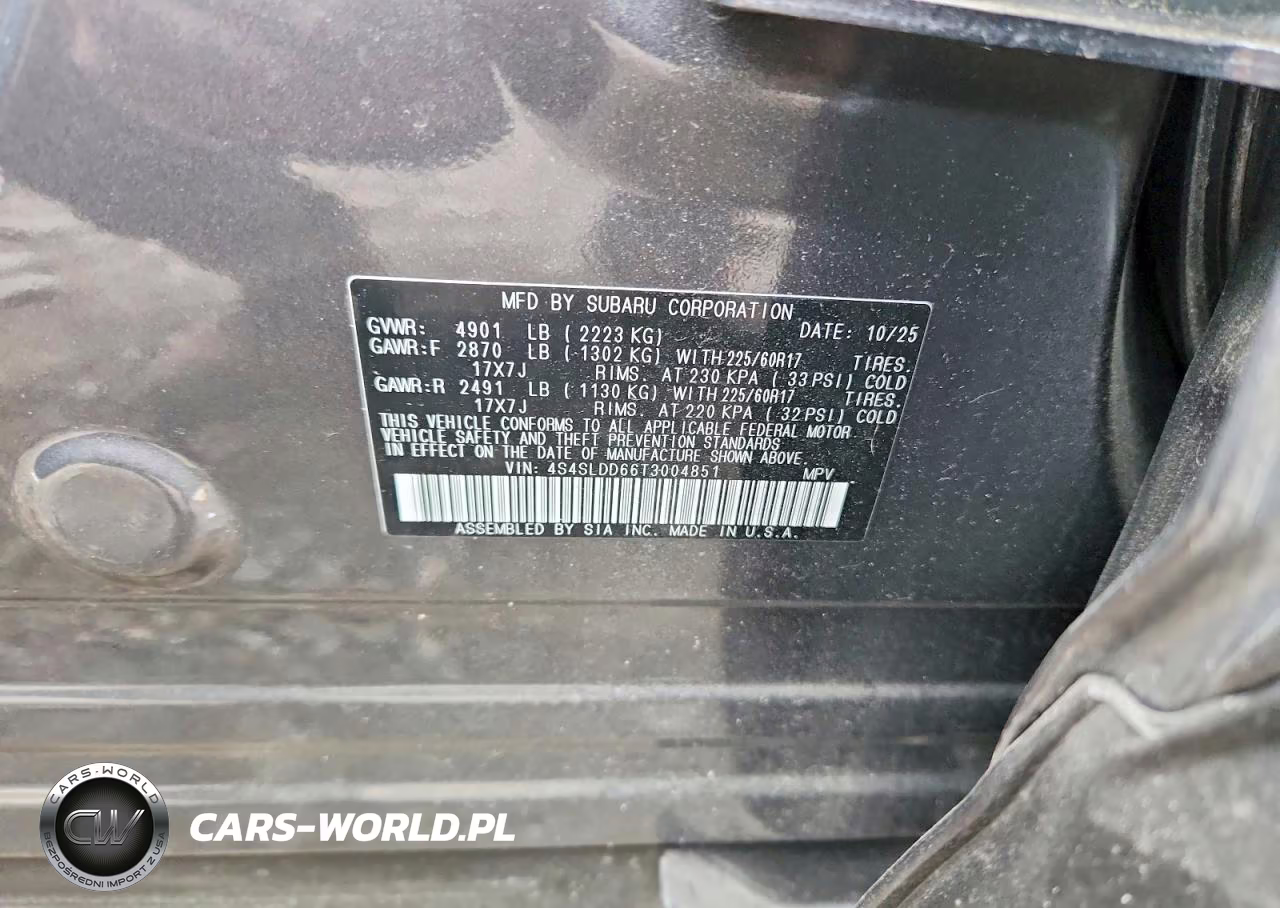 2026 Subaru Forester Premium VIN:4S4SLDD66T3004851 - 12