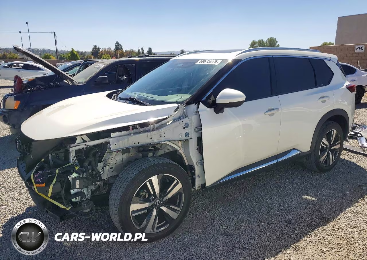 2023 Nissan Rogue Sl VIN:5N1BT3CA9PC784477 - 1