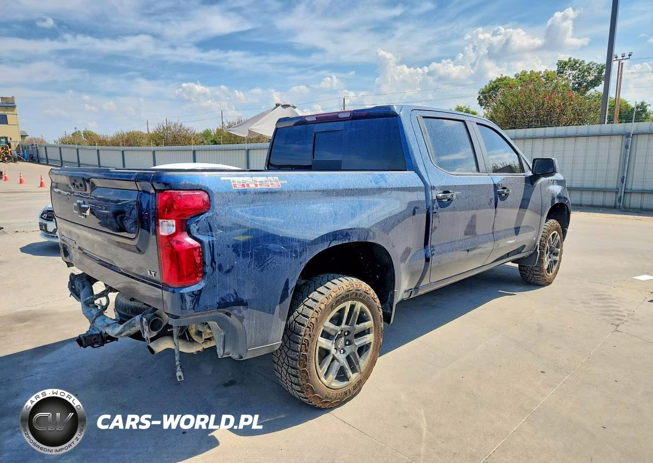 2022 Chevrolet Silverado K1500 Lt Trail Boss VIN:3GCUDFEDXNG677693 - 3