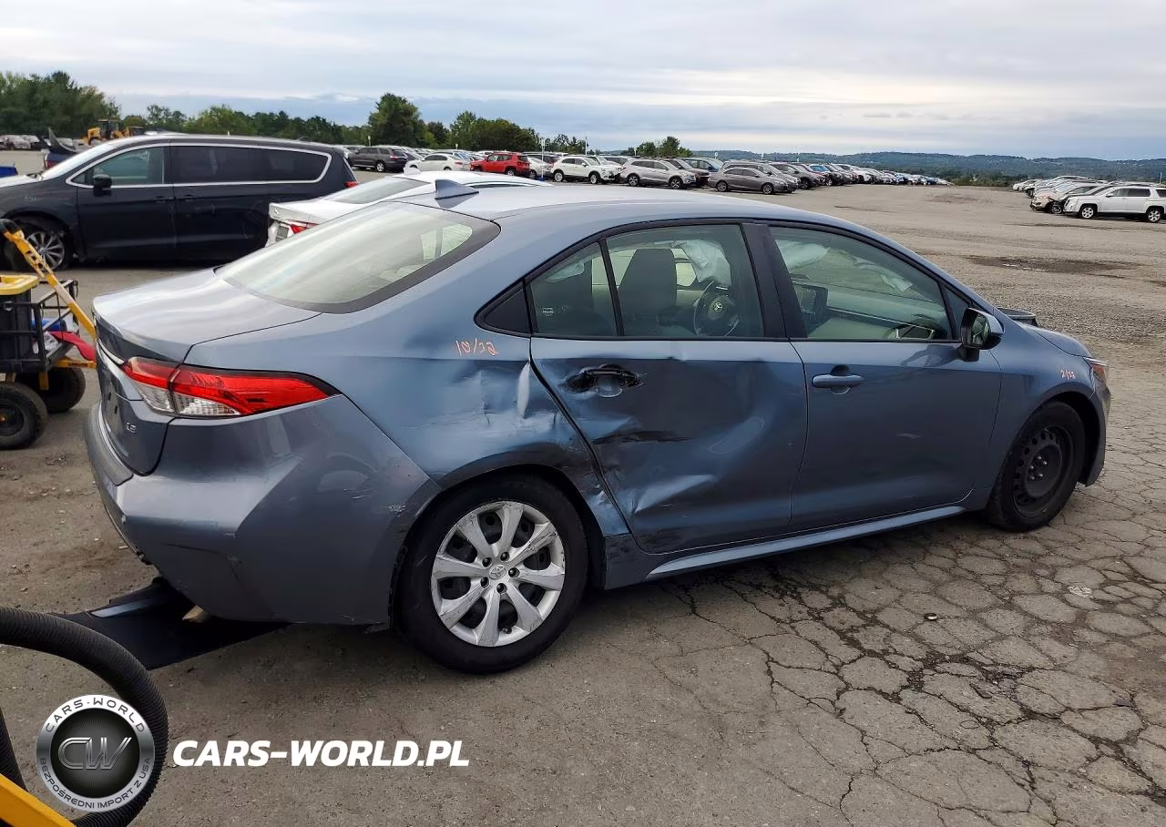 2022 Toyota Corolla Le VIN:JTDEPMAE4N3008224 - 3