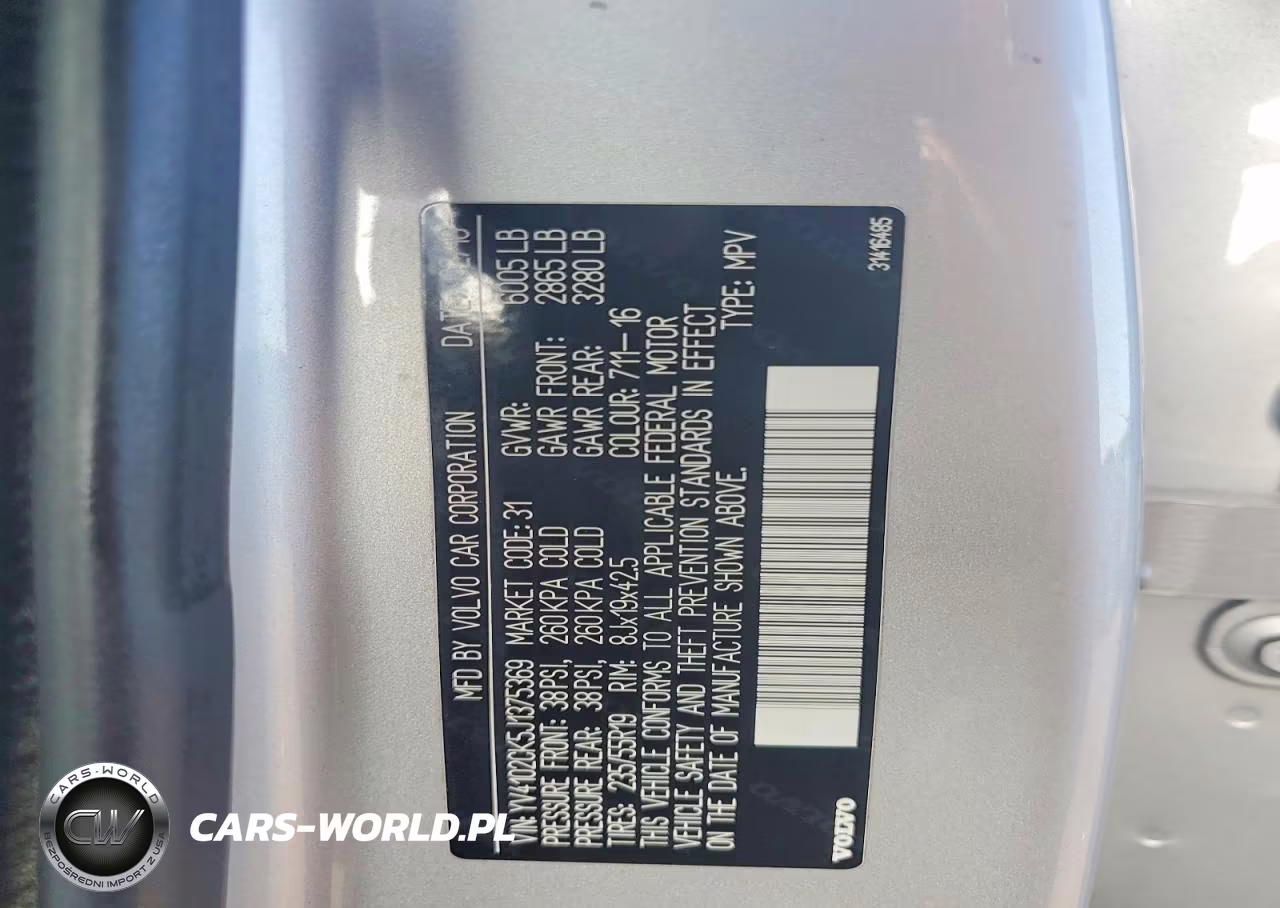 2018 Volvo Xc90 T5 VIN:YV4102CK5J1375369 - 12