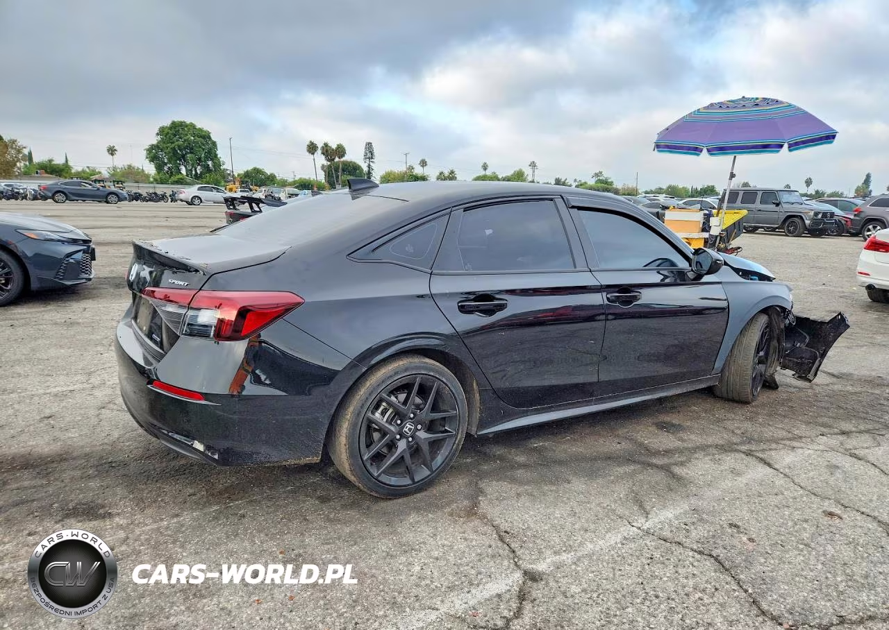 2025 Honda Civic Sport VIN:2HGFE4F80SH333718 - 3