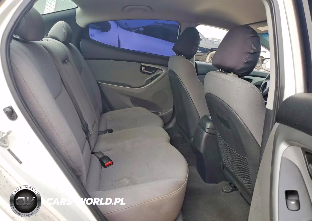 2014 Hyundai Elantra Se VIN:5NPDH4AEXEH505632 - 10