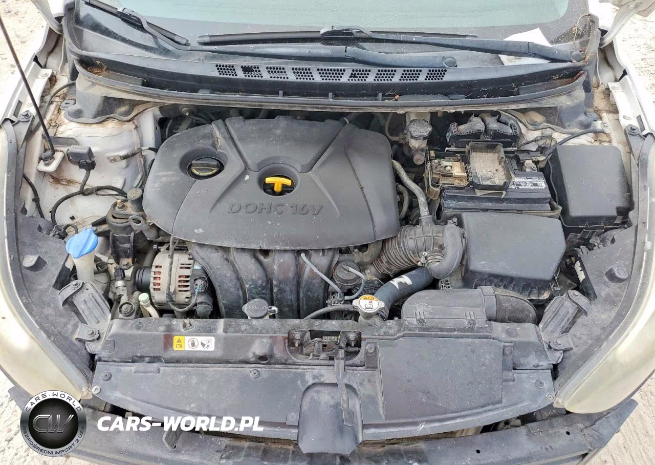 2014 Hyundai Elantra Se VIN:5NPDH4AEXEH505632 - 11