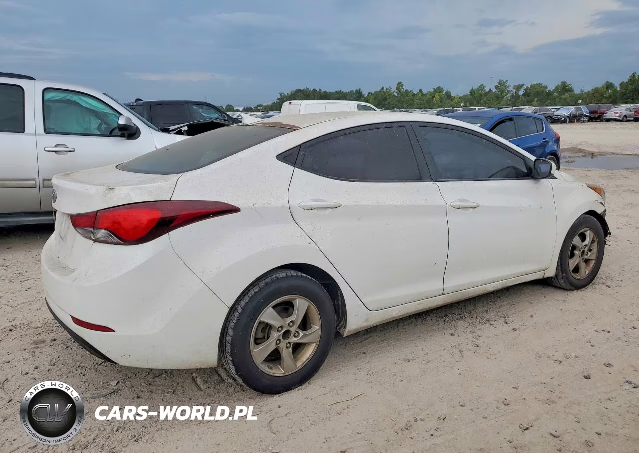 2014 Hyundai Elantra Se VIN:5NPDH4AEXEH505632 - 3