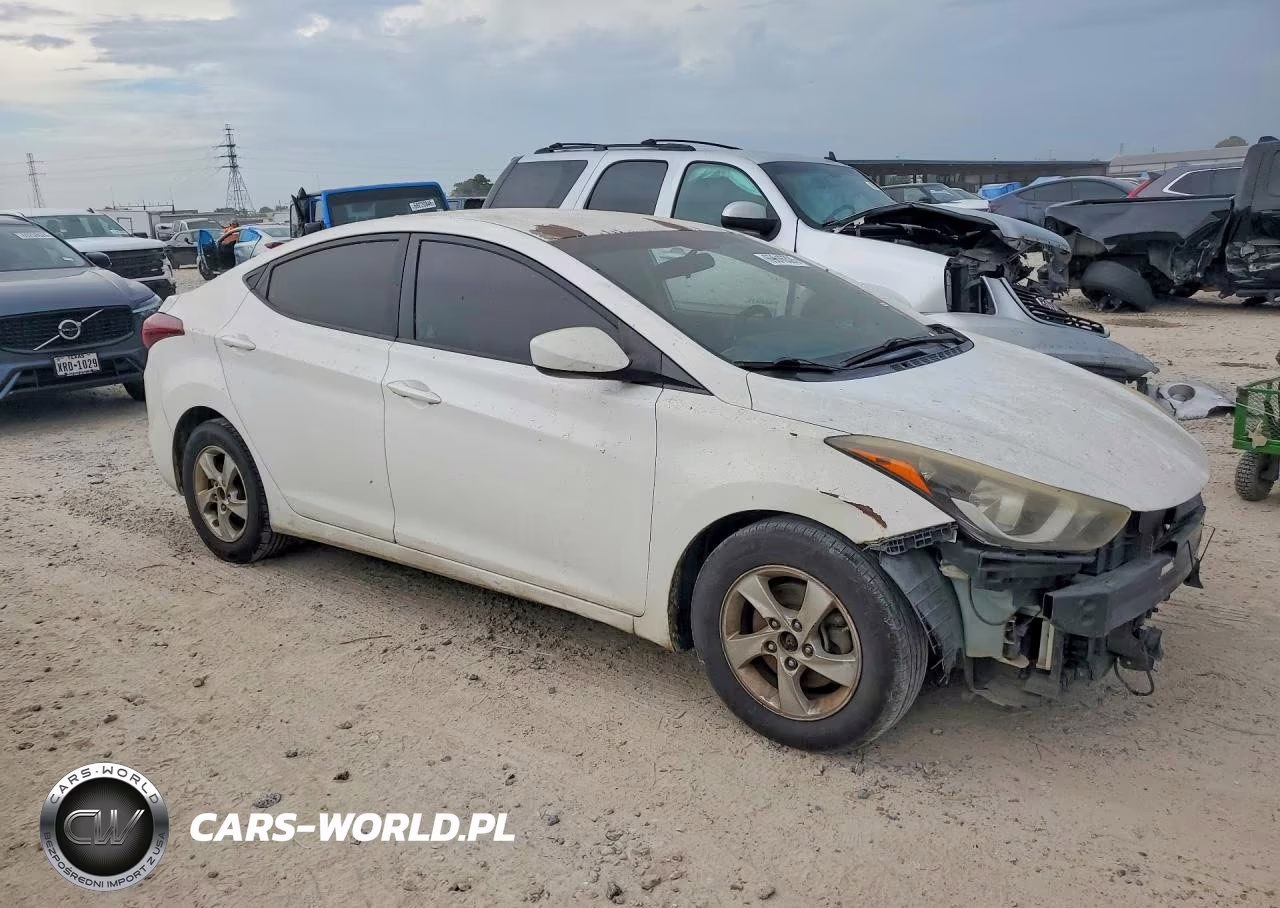 2014 Hyundai Elantra Se VIN:5NPDH4AEXEH505632 - 4