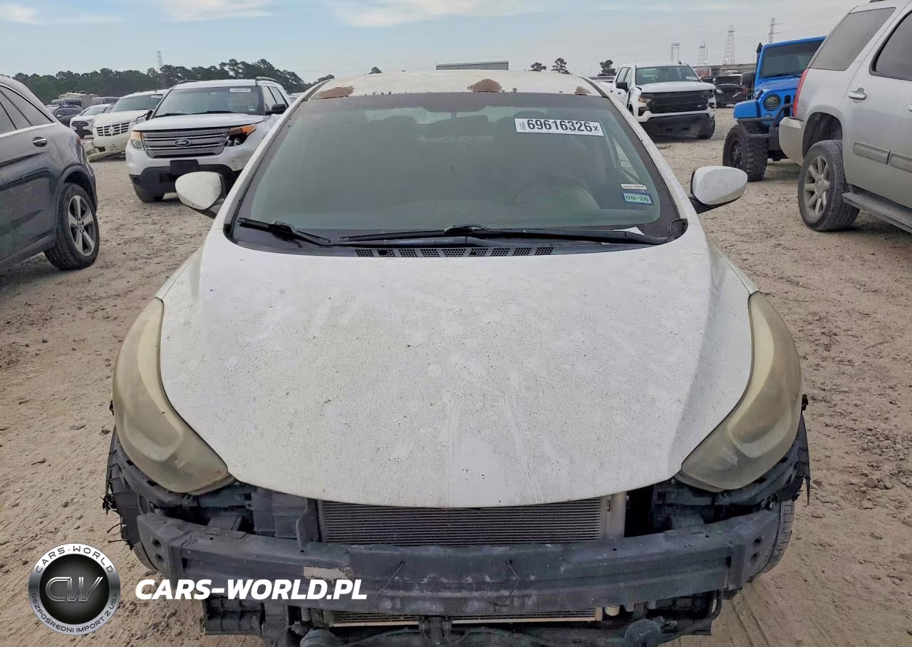 2014 Hyundai Elantra Se VIN:5NPDH4AEXEH505632 - 5