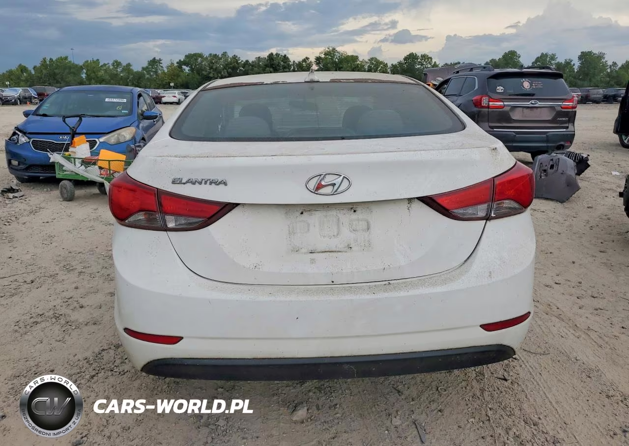 2014 Hyundai Elantra Se VIN:5NPDH4AEXEH505632 - 6