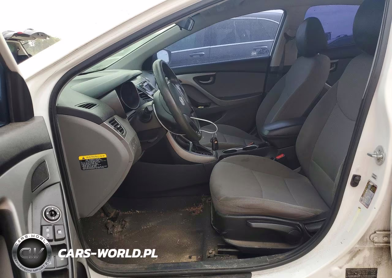 2014 Hyundai Elantra Se VIN:5NPDH4AEXEH505632 - 7