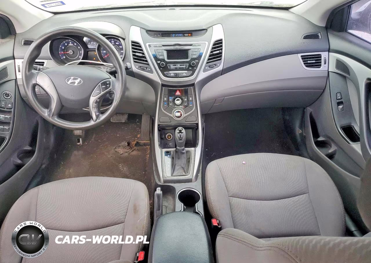 2014 Hyundai Elantra Se VIN:5NPDH4AEXEH505632 - 8