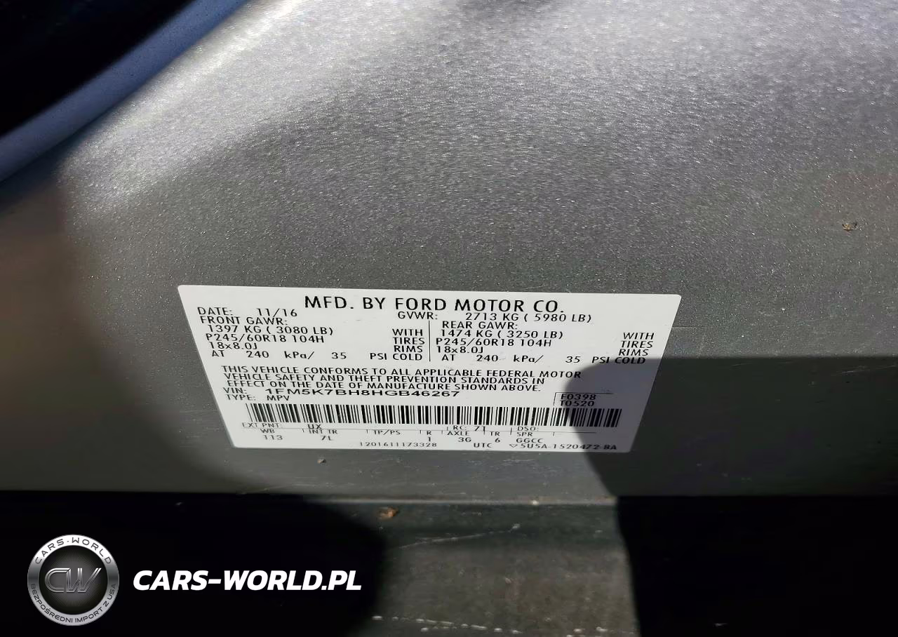 2017 Ford Explorer VIN:1FM5K7BH8HGB46267 - 13