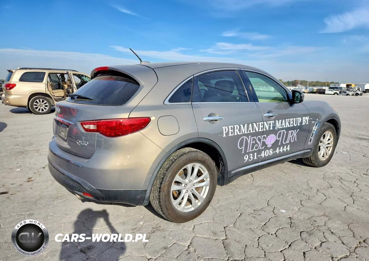 2015 Infiniti Qx70 Base VIN:JN8CS1MU7FM380812 - 3