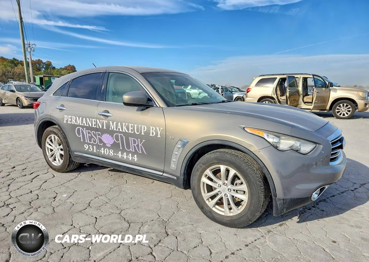 2015 Infiniti Qx70 Base VIN:JN8CS1MU7FM380812 - 4