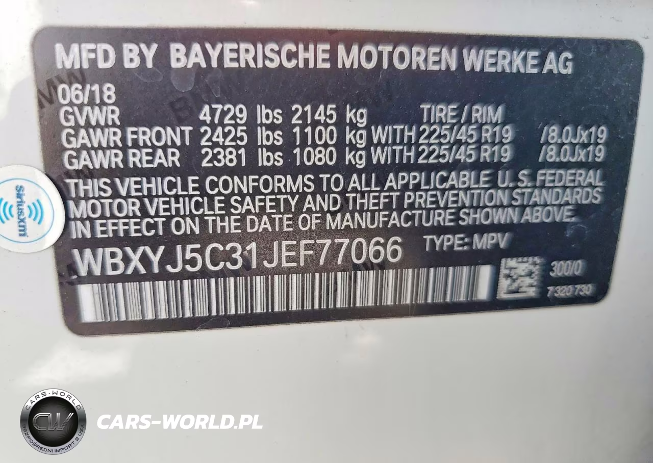2018 BMW X2 xDrive28I VIN:WBXYJ5C31JEF77066 - 14