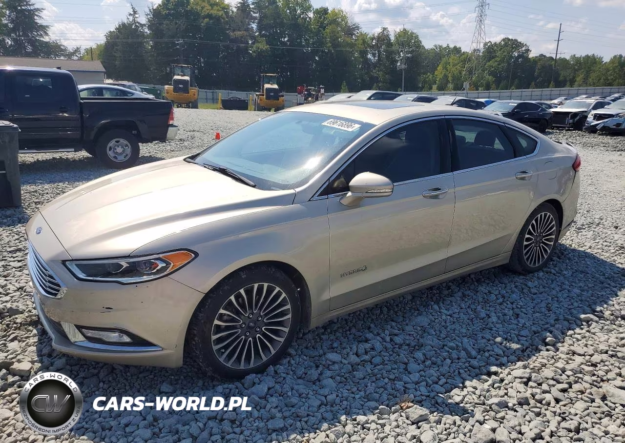 2017 Ford Fusion Se Hybrid VIN:3FA6P0LU3HR226507 - 1
