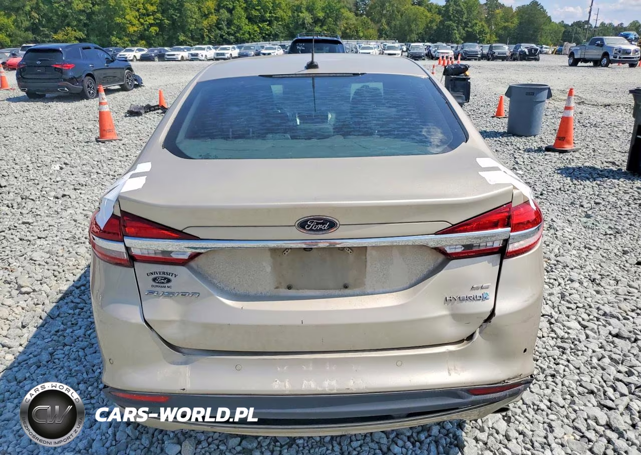 2017 Ford Fusion Se Hybrid VIN:3FA6P0LU3HR226507 - 6