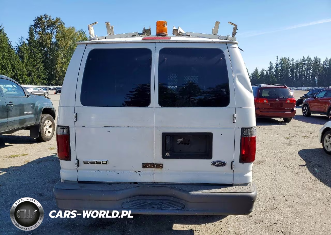 2006 Ford E250 Delivery Van VIN:1FTNE24L46DA26433 - 6