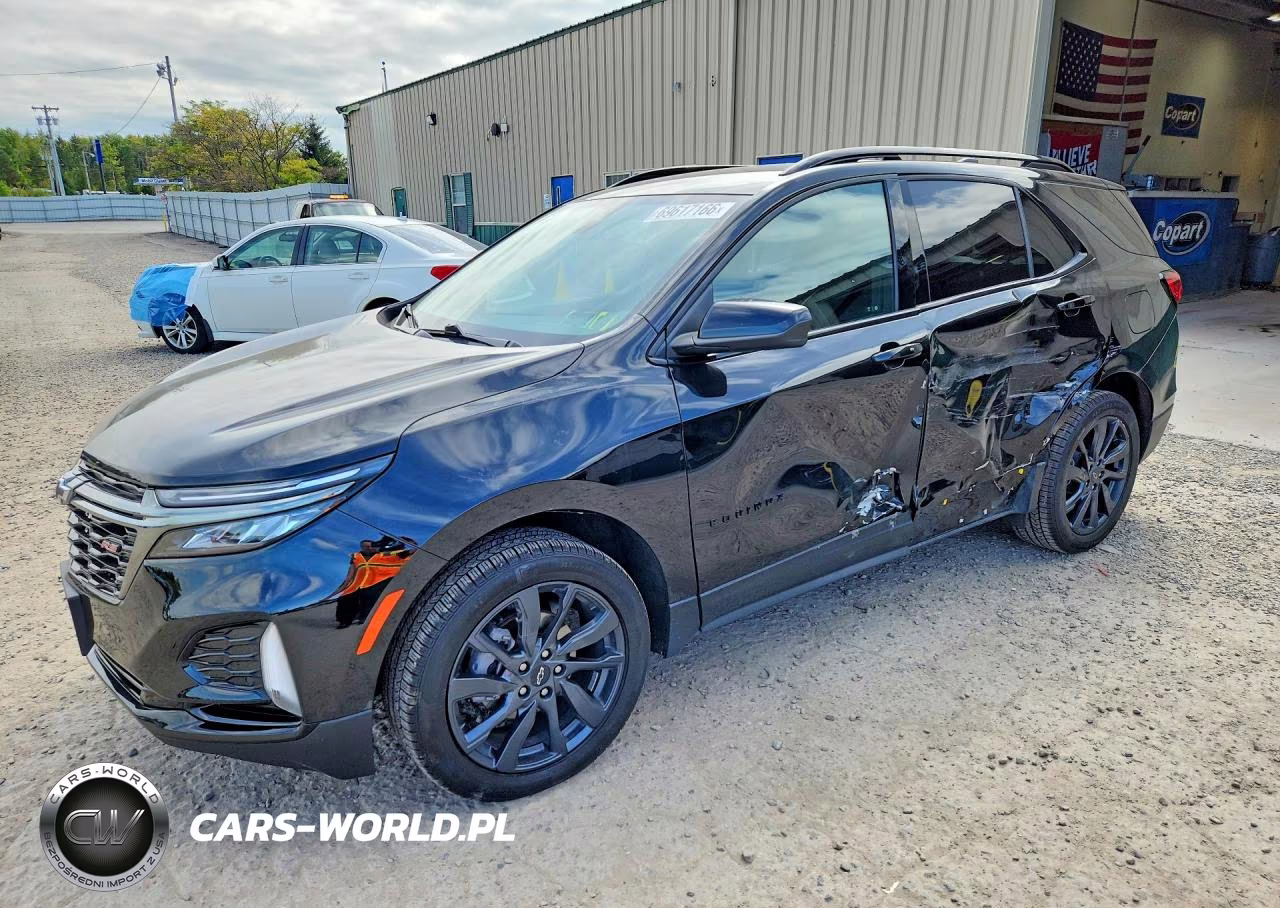 2023 Chevrolet Equinox Rs VIN:3GNAXWEG1PL268522 - 1