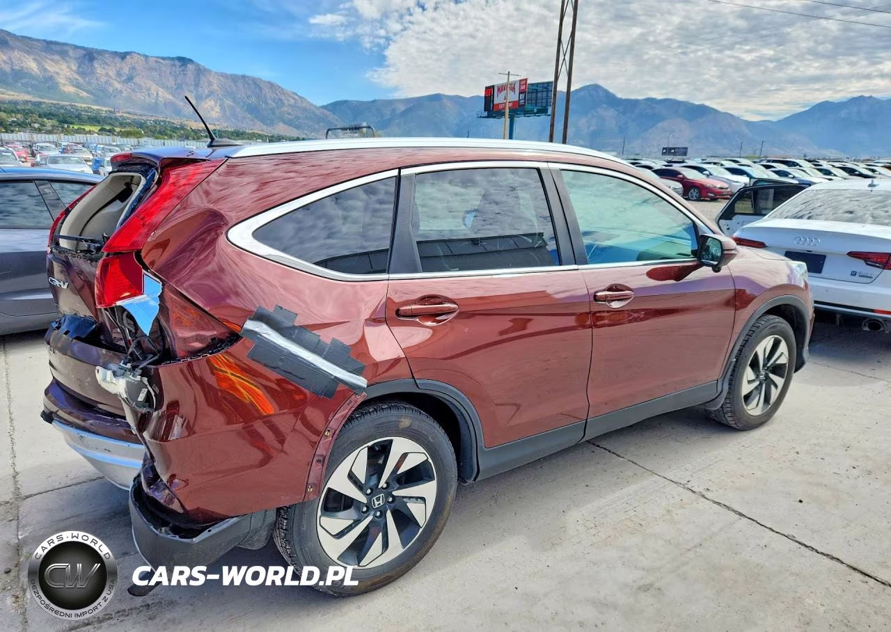2015 Honda Cr-V Touring VIN:5J6RM4H92FL016756 - 3