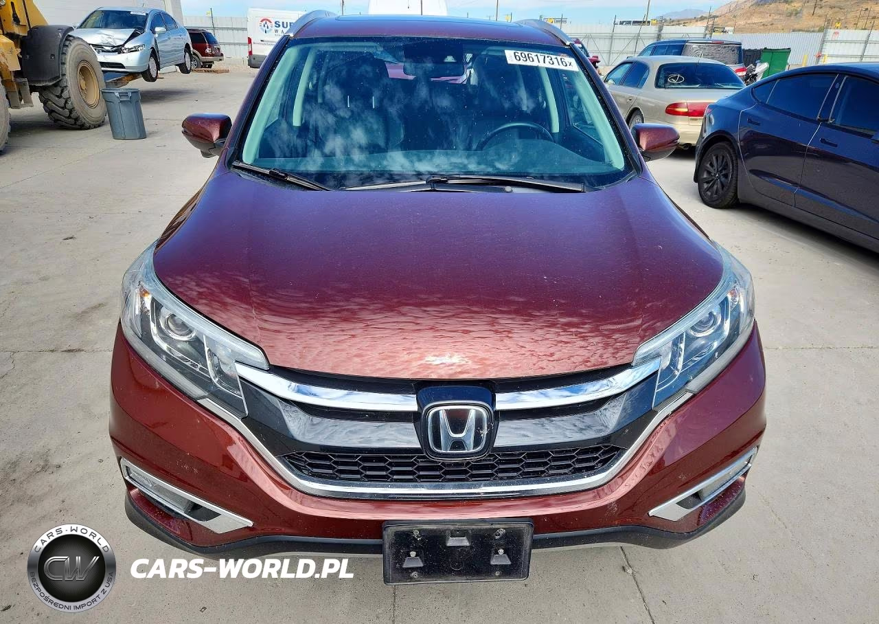 2015 Honda Cr-V Touring VIN:5J6RM4H92FL016756 - 5