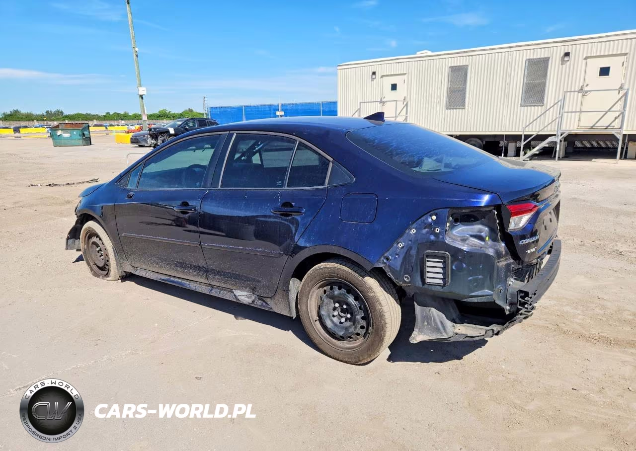 2021 Toyota Corolla Le VIN:5YFEPMAE2MP250435 - 2