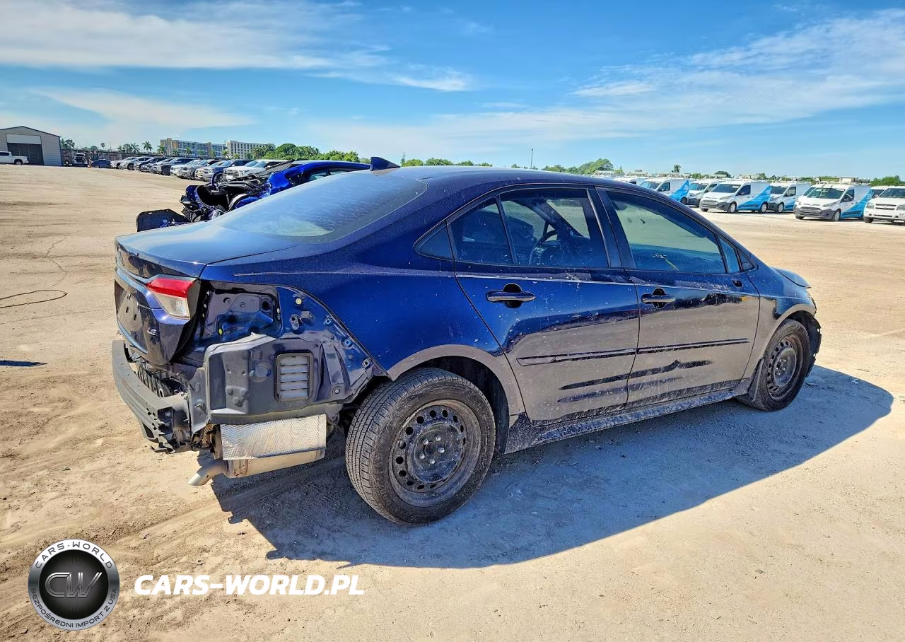 2021 Toyota Corolla Le VIN:5YFEPMAE2MP250435 - 3