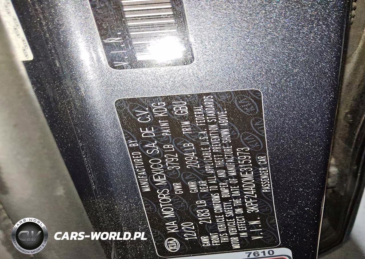 2021 Kia Forte Lxs VIN:3KPF24AD0ME315973 - 12