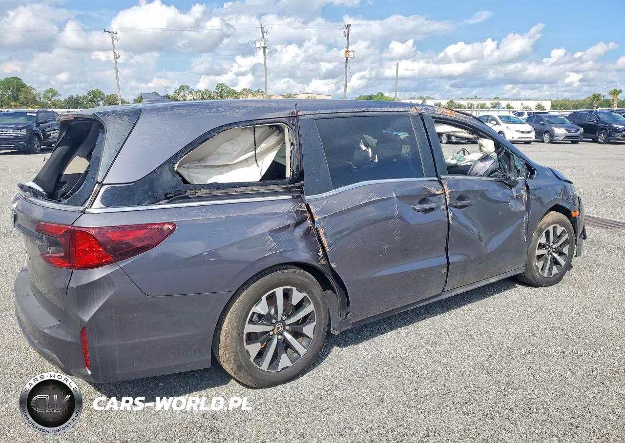 2025 Honda Odyssey Exl VIN:5FNRL6H61SB042076 - 3