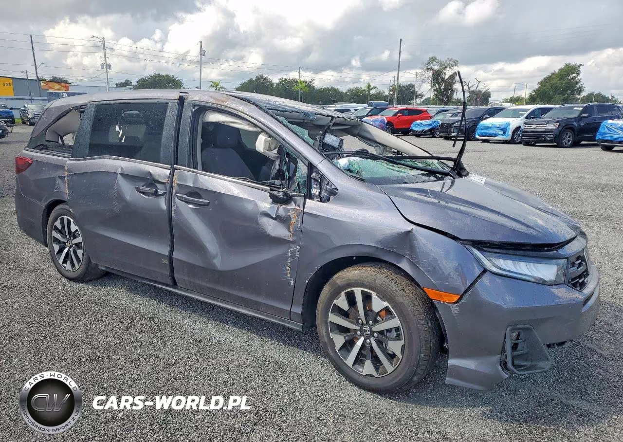 2025 Honda Odyssey Exl VIN:5FNRL6H61SB042076 - 4