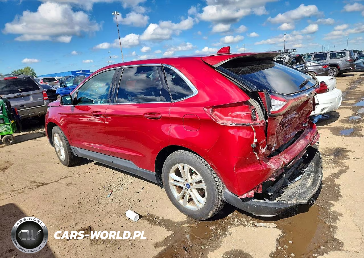 2015 Ford Edge Sel VIN:2FMTK4J90FBB77033 - 2
