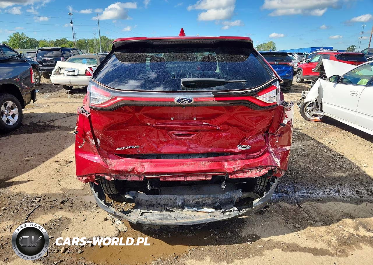 2015 Ford Edge Sel VIN:2FMTK4J90FBB77033 - 6
