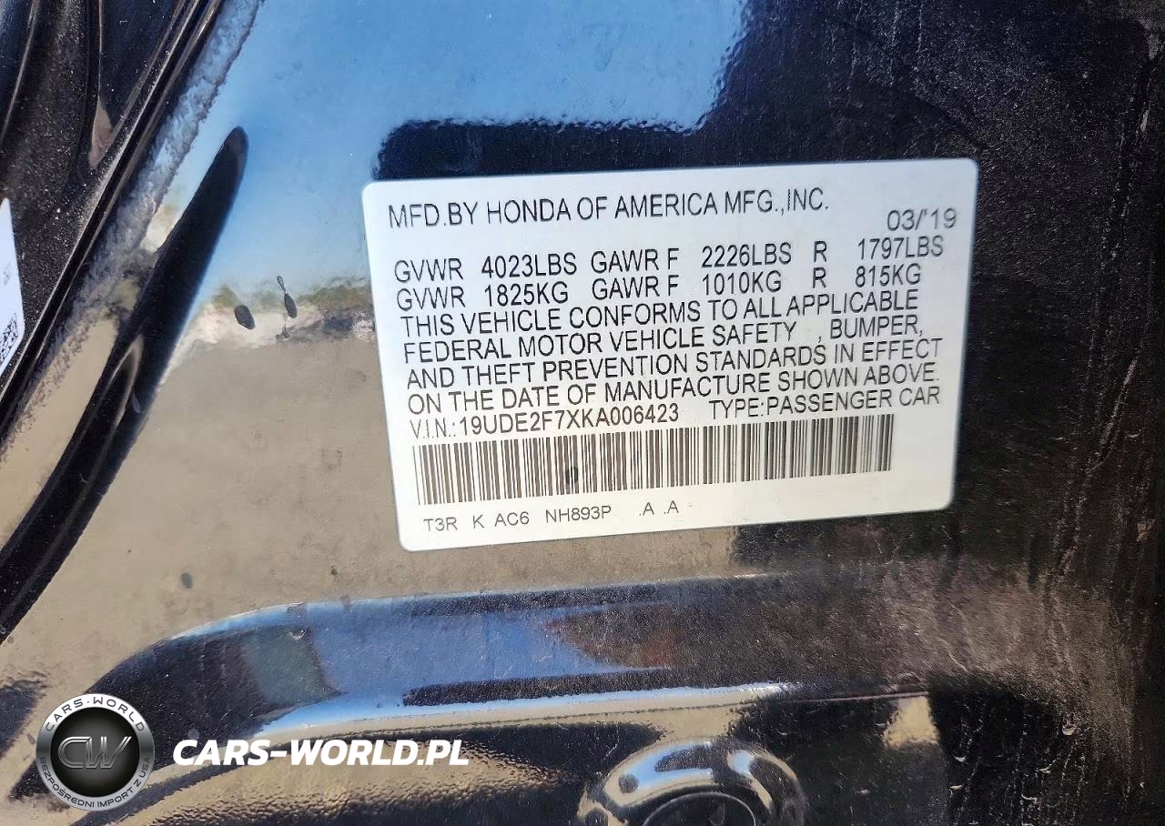 2019 Acura Ilx Premium VIN:19UDE2F7XKA006423 - 13