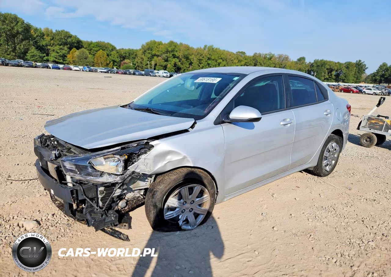 2022 Kia Rio Lx VIN:3KPA24ADXNE462720 - 1